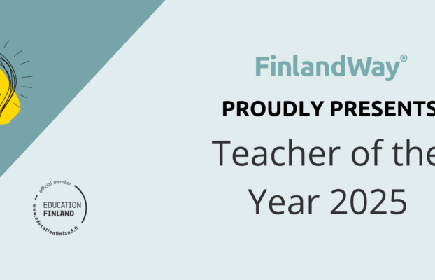 The first FinlandWay® Teacher of the Year award winner announced!