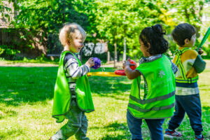 Physical development through play in a preschool curriculum