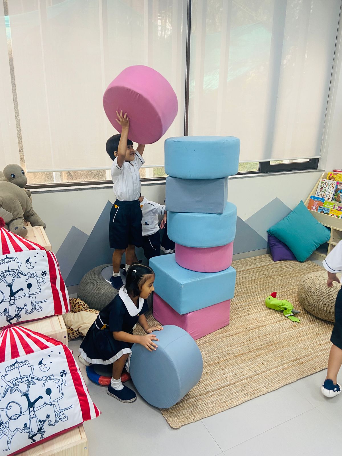 Children learn mathematics through playful activities
