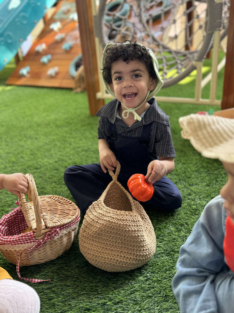 Children exploring and learning confidently in a Finland-inspired international preschool in Dubai