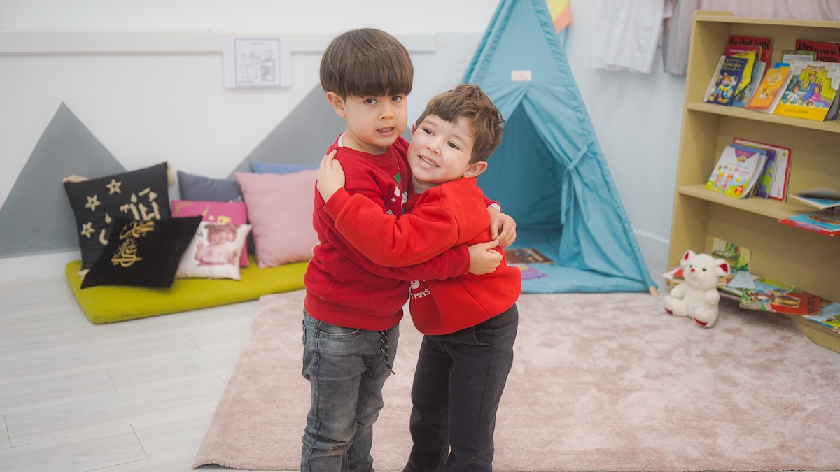 Nursery school play helping children express emotions and build social skills