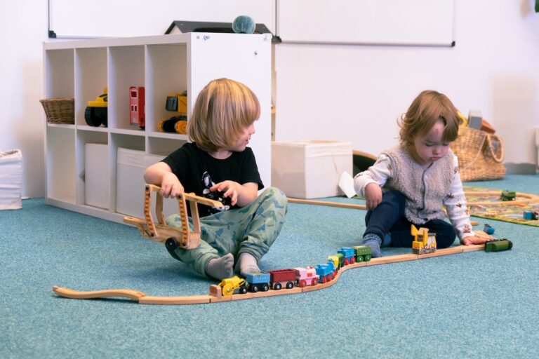 Playful learning environment in a high-quality nursery school