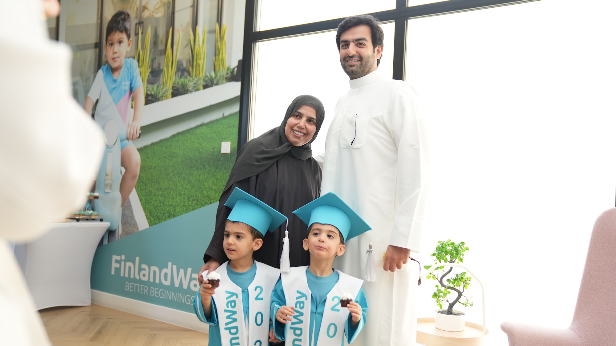 Finland early years model school in the Gulf region — FinlandWay® school exterior