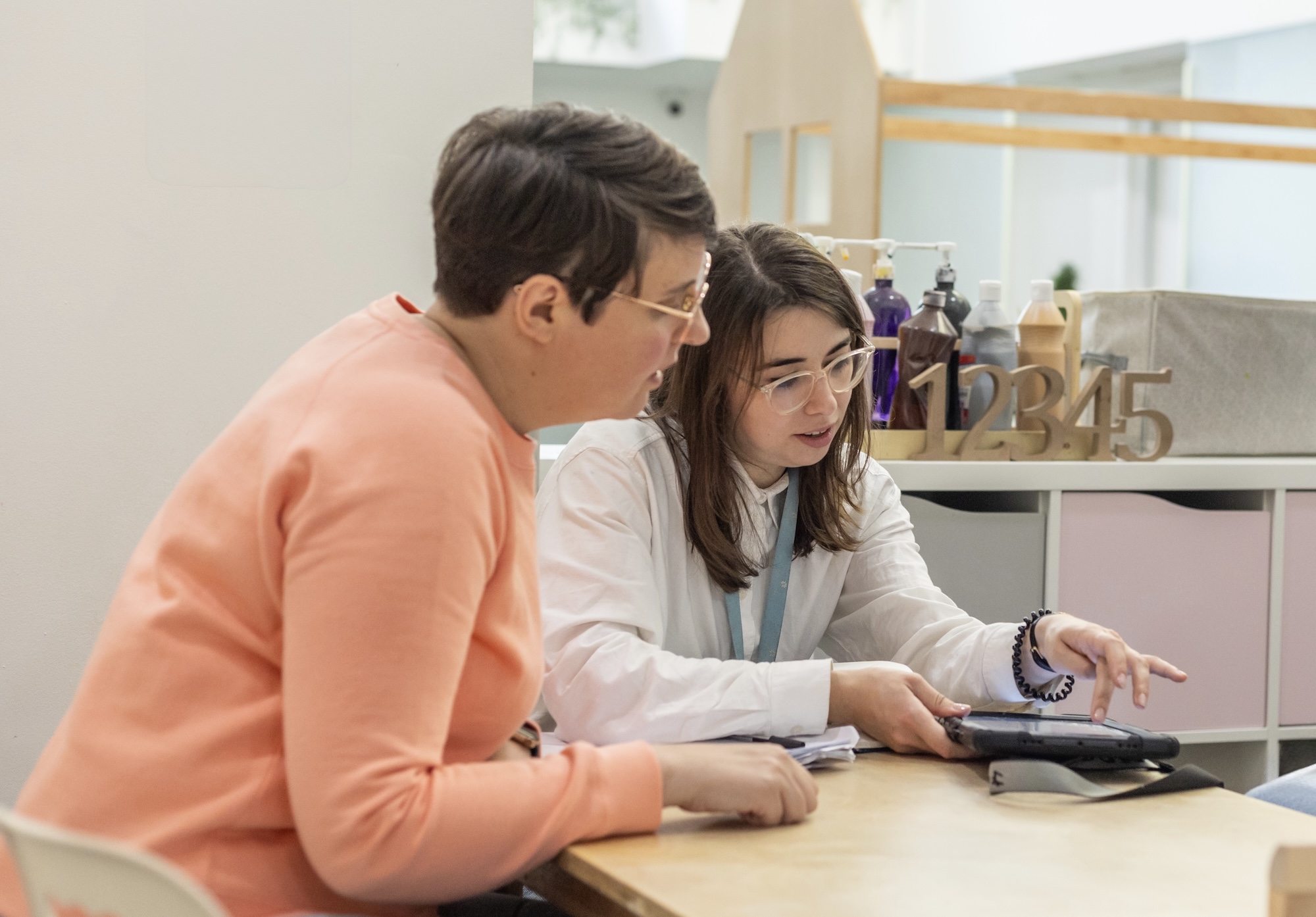 School principal evaluating classroom technology options for 2026
